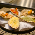 料理メニュー写真 牡蠣オーブン焼き 5種盛り合わせ
