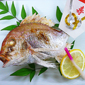 料理メニュー写真 【オプション】鯛の化粧焼き