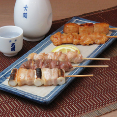串盛り合わせ(5本)