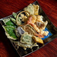 移り行く季節、味わう天ぷら