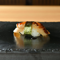 煮はまぐり(一貫)/煮穴子(一貫) 各