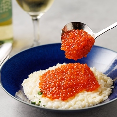 イクラとパルメザンチーズのリゾット