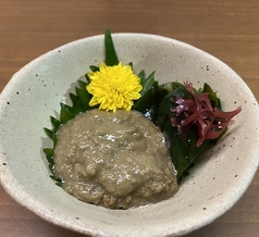 紅ズワイ蟹味噌 / 糸魚川幻魚焼き