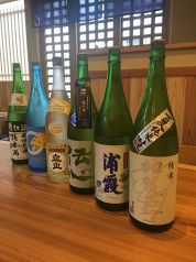 豊富な日本酒地酒！！