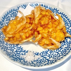 白海老とうもろこしおつまみかき揚げ