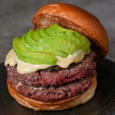 THE HIROKIYA AVOCADO BURGER ＜シングル＞