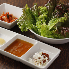 ラムギョプサルセット