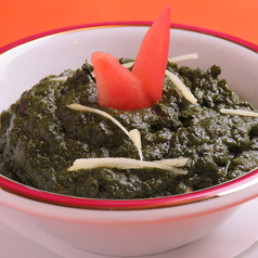 ほうれん草チキンカレー