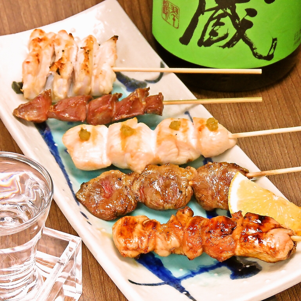 難波心斎橋 千日前 居酒屋 焼き鳥 個室 誕生日 鍋 飲み放題 歓迎会 宴会  焼鳥 デート