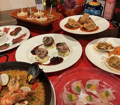 タパス&パエリア MAR マールのコース写真