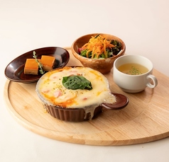 チーズフォンデュパスタプレート