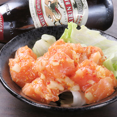 サーモンポキなど他店ではなかなか味わえないメニュー！