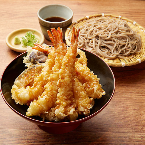 天丼　天串　串カツ　いしのや　阪急三番街の写真