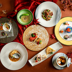 中国割烹旅館 掬水亭 レストラン天外天のコース写真