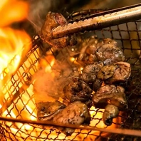 【宮崎地鶏×炭火焼】備長炭で豪快に焼き上げる銘柄地鶏