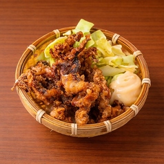 衣サクサク揚げイカゲソ