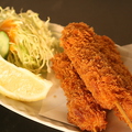 料理メニュー写真&nbsp;懐かしの鯨串カツ(2本)