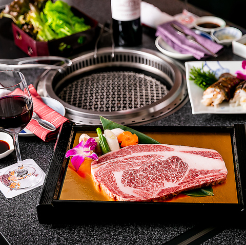 ◆松坂牛などの高級焼肉・しゃぶしゃぶ・すき焼きの食べ飲み放題が魅力的なお店◆