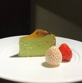 料理メニュー写真&nbsp;抹茶のレアチーズケーキ