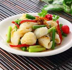 イカのXO醤炒めの写真