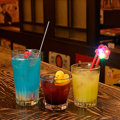 半兵ヱは多数の自家製ドリンクをご用意◎