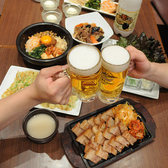 本格韓国鍋、スンドゥブ、石焼ビビンバなど、お酒のお供からしっかりした食事まで用途に合わせて！