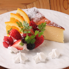 【イチオシ】米粉のバスクチーズケーキ
