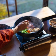 鎌倉すき焼きしゃぶしゃぶレストラン Sasho サショウのコース写真