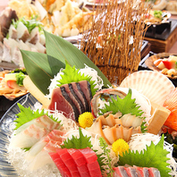 ハーフサイズメニューをご用意♪焼酎への拘りも◎