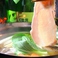 【旬の食材】自慢の耳納豚しゃぶしゃぶ。耳納豚とお野菜を自慢の特製出汁で…。