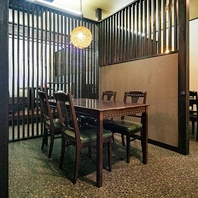 木を基調とした落ち着ける空間づくり