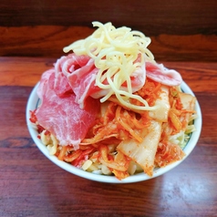 No.6 スタミナ抜群「豚キムチもんじゃ」