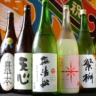 海鮮に合うこだわりの【日本酒】を