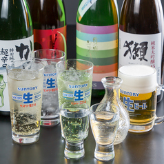 お得に楽しめる飲み放題コースも♪