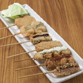 料理メニュー写真&nbsp;名物 串かつ７種盛り