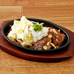 まぐろの頬肉レモンガーリックステーキ
