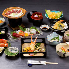 魚貝三昧 万やのコース写真