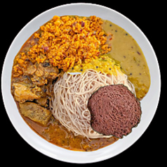 ストリングホッパーとカレー