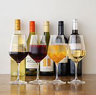 料理を引き立てる厳選カクテル＆ワイン