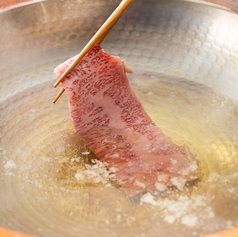 鎌倉すき焼きしゃぶしゃぶレストラン Sasho サショウのコース写真