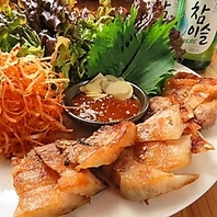 名物厚切りサムギョサム！税別1280から