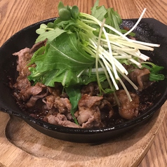 知多牛の焼肉鉄板