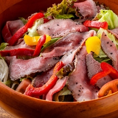 自家製ローストビーフサラ