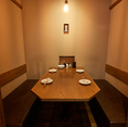 【個室テーブル席：4名席×1】