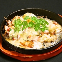 鉄板を使った様々なメニューをご提供