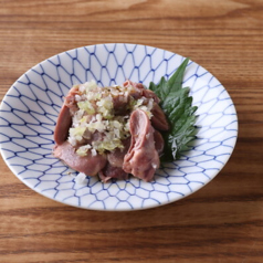 鶏ハツ刺し