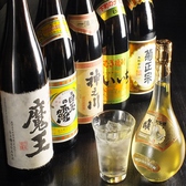 絶品の鶏料理に合うお酒！各種コースご注文のお客様は＋1500円で飲み放題も可能♪