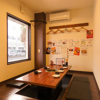 女子会・ご家族連れなど様々なシーンでご利用ください！