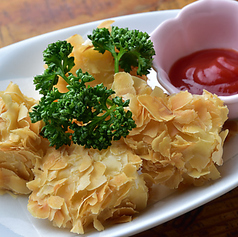 カマンベールチーズアーモンド揚