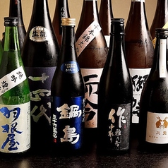 豊富な日本酒♪